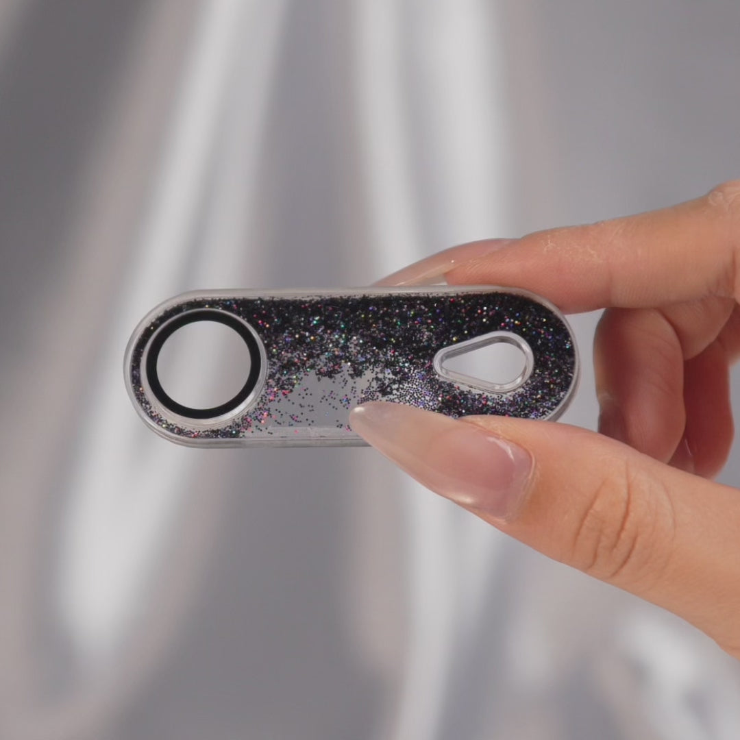 Black Gleam Flow Unibody Camera Lens Protector for iPhone