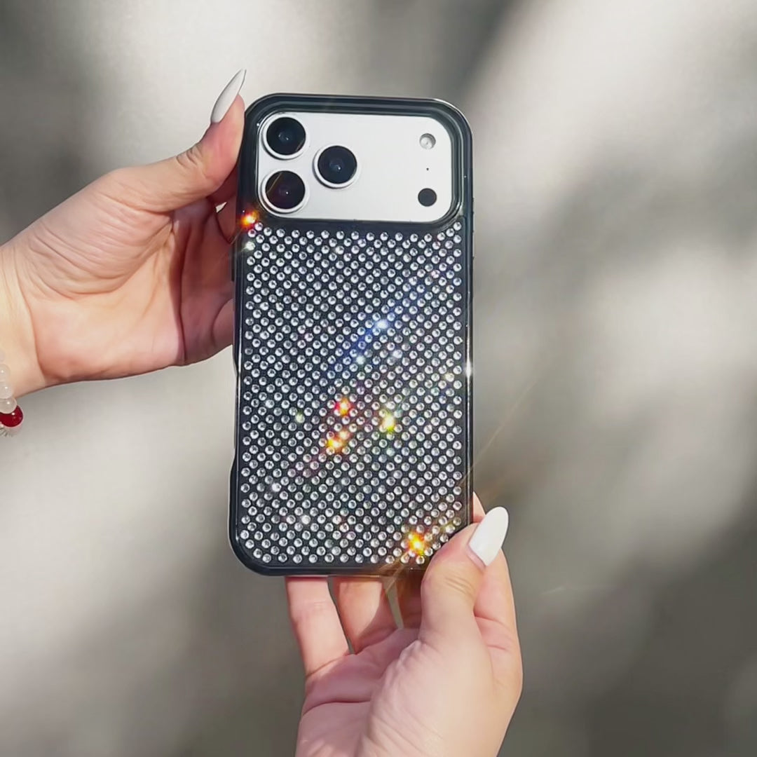White Diamond Lustre iPhone Case