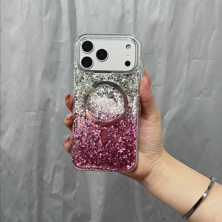 Rose Aurora MagSafe iPhone Case