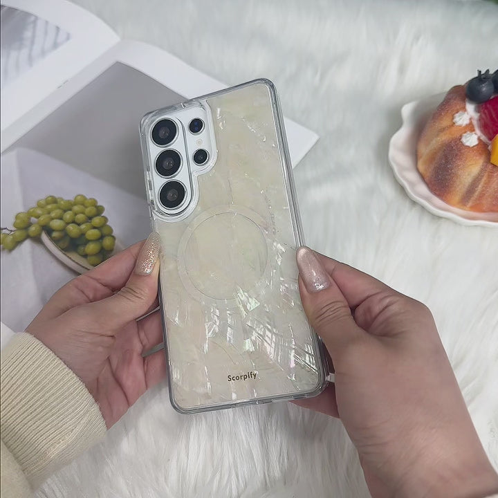 Natural Mother of Pearl Samsung Galaxy case product video