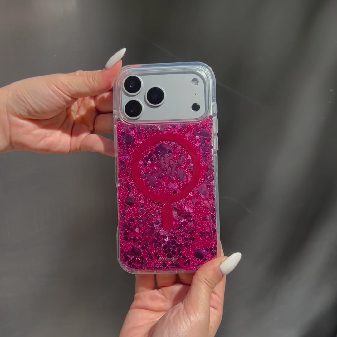 Rose Stardust MagSafe iPhone Case