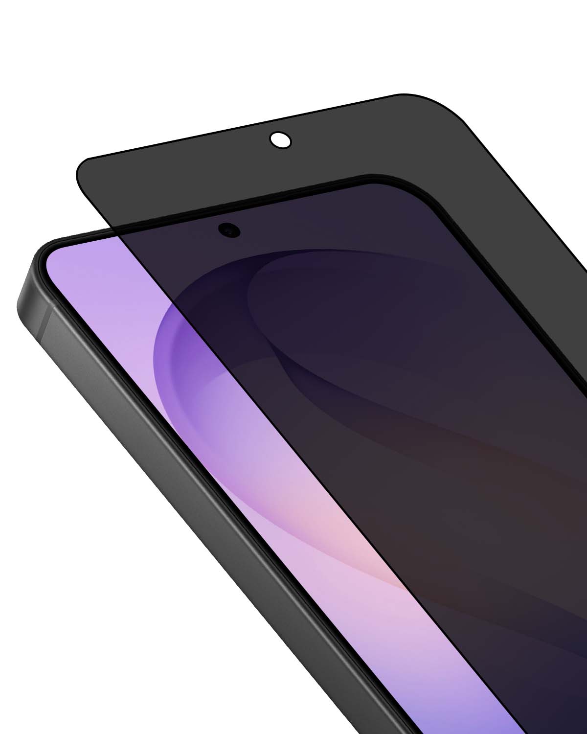 Samsung privacy glass protector for secure phone use