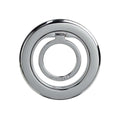 Stellar silver phone ring holder with solid metal finish